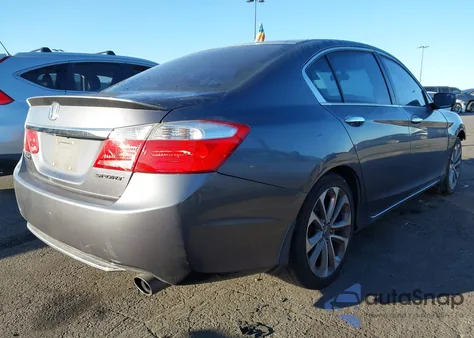 2015 Honda Accord Sport from USA, damaged, VIN 1HGCR2F54FA011007